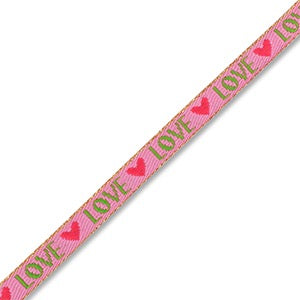 Armbandje- love roze