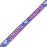 Armbandje- amour paars
