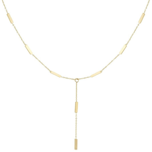 ketting- staafjes goudkleurig