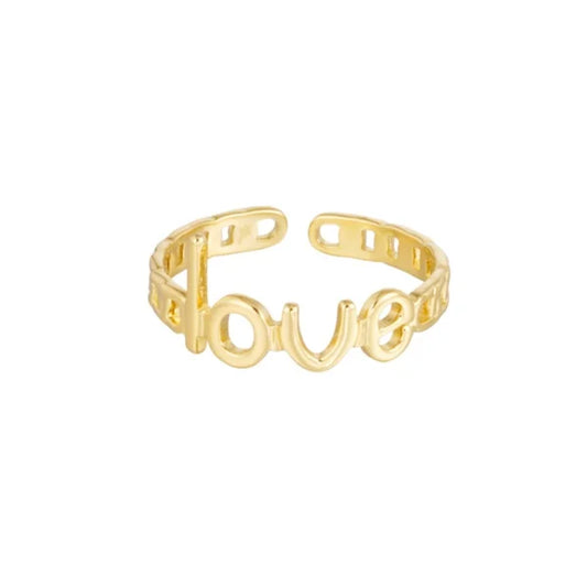 ring- love goud