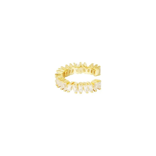earcuff met steentjes goudkleurig 