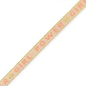 lint armbandje met girl power er op